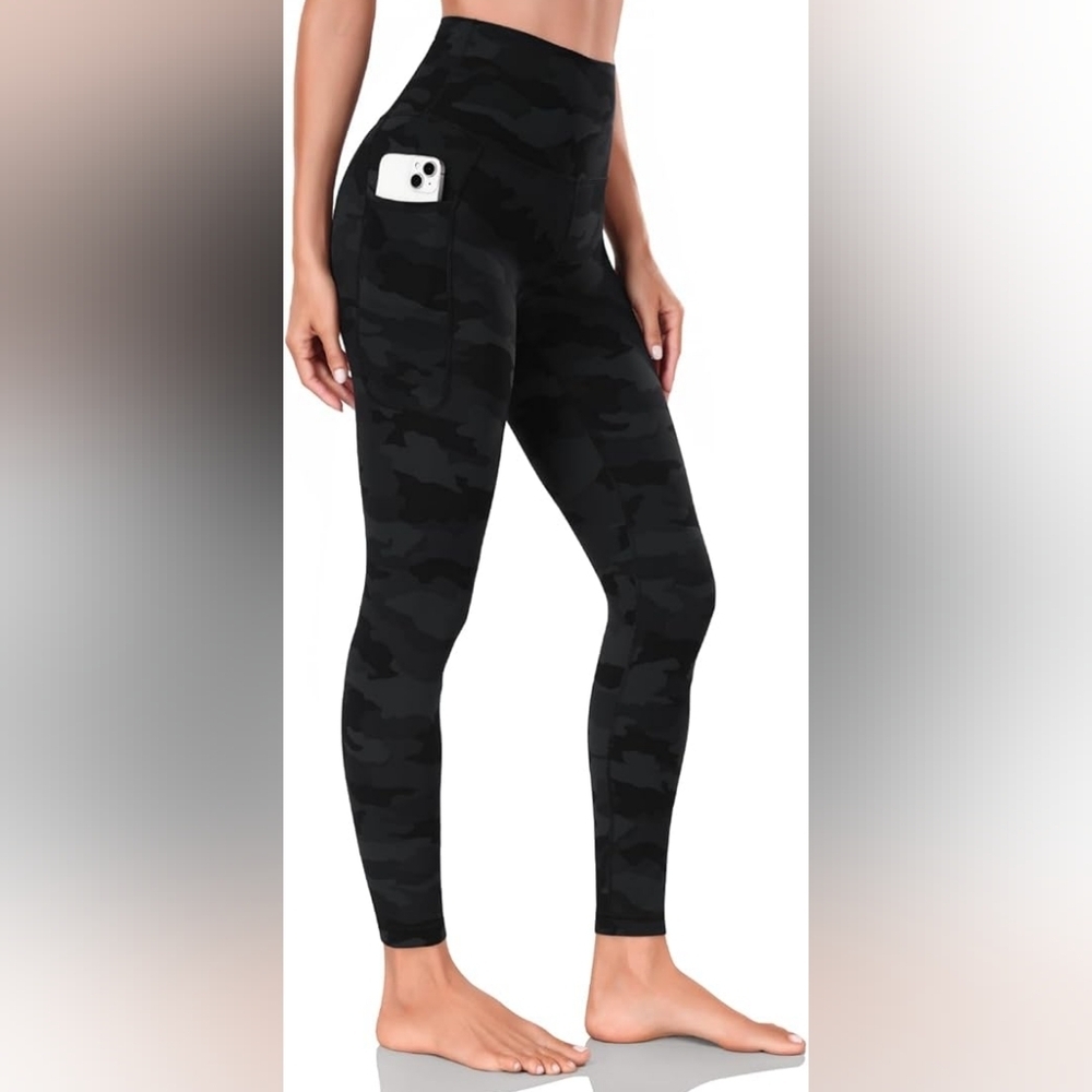 Athleta Black Leggings Full-Length Stretchy